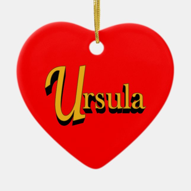 Cerámica Adorno de Úrsula (Frente)