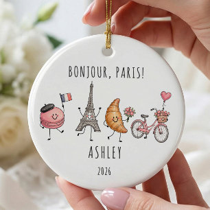 Cerámica Adorno de viaje personalizado para vacaciones en P