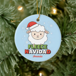 Cerámica Adorno divertido de Navidad de borreguito regalo