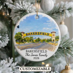 Cerámica Adorno Personalizado de Bakersfield, California