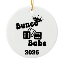 Adorno Personalizado de Bunco Babe