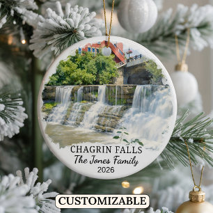 Cerámica Adorno Personalizado de Chagrin Falls, Ohio Person