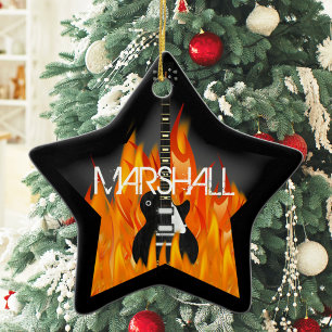 Cerámica Adorno Personalizado de Estrella de Rock