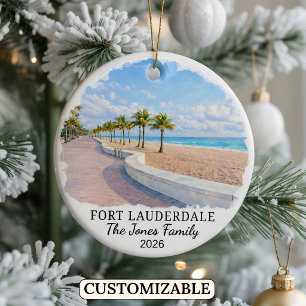 Cerámica Adorno Personalizado de Fort Lauderdale, Florida