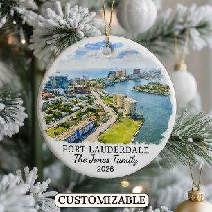 Cerámica Adorno Personalizado de Fort Lauderdale, Florida