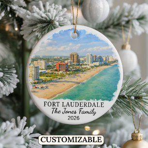 Cerámica Adorno Personalizado de Fort Lauderdale, Florida