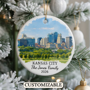 Cerámica Adorno Personalizado de Kansas City, Kansas Person