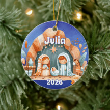 Adorno Personalizado de la Natividad