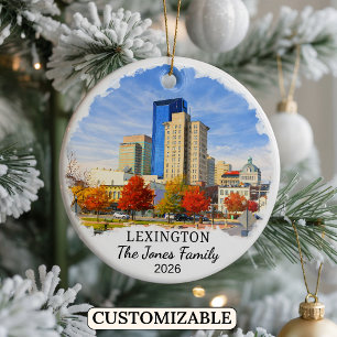Cerámica Adorno Personalizado de Lexington, Kentucky Person