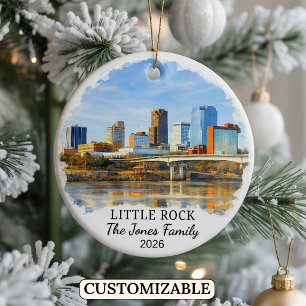 Cerámica Adorno Personalizado de Little Rock, Arkansas Pers