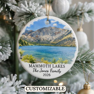 Cerámica Adorno Personalizado de Mammoth Lakes, California