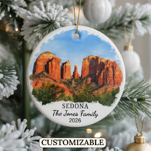 Cerámica Adorno Personalizado de Sedona, Arizona Personaliz