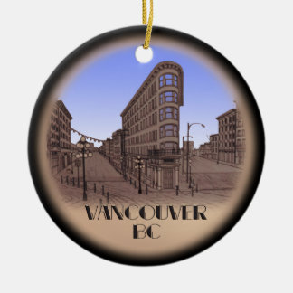 Cerámica Adorno personalizado de Vancouver Canadá Regalos d