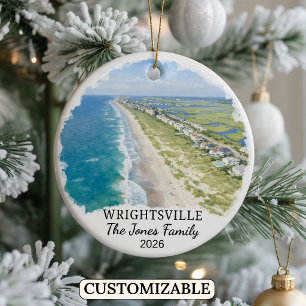 Cerámica Adorno personalizado de Wrightsville, Carolina del