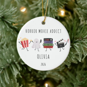 Cerámica Adorno personalizado para adictos a películas de t