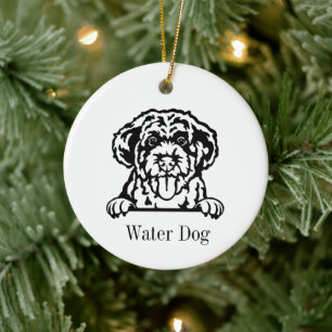 Cerámica Adorno personalizado para mascotas de raza Perro d
