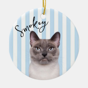Cerámica Adorno personalizado para memorial de gato