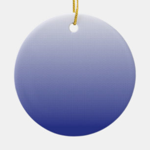 Cerámica Adorno Regalo de Lujo con Gradiente Azul