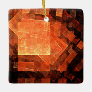 Cerámica Alumbrado de la ventana Resumen del adorno de Art 