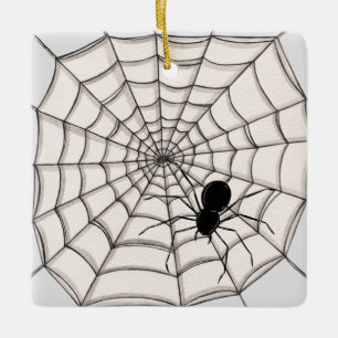 Cerámica Arañas y adorno cerámico de Halloween en la web