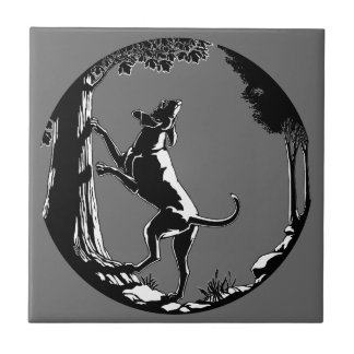 Cerámica Azulejo Cerámico de Arte de Perro de Caza Decoraci