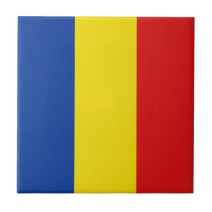 Cerámica Azulejo Cerámico de la Bandera de Rumania