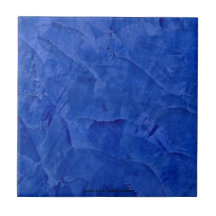 Azulejo Cerámico de Yeso Veneciano Azul Toscano