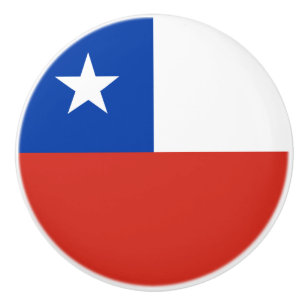 Cerámica Bandera del pomo cerámico de Chile