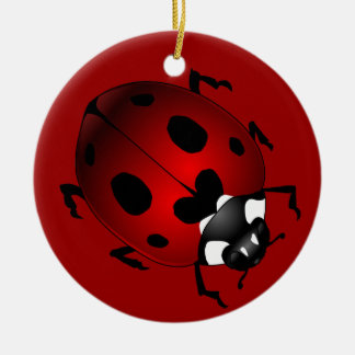 Cerámica Bug de adorno de arte de Ladybug Keepsake Regalos 