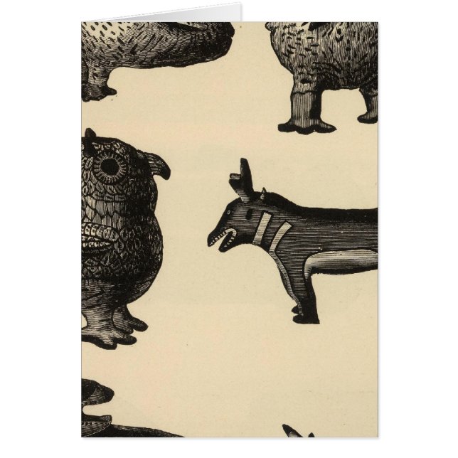 Cerámica de efigie de Zuni (Frente)