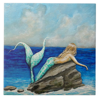 cerámica de sirena de cerámica y baldosas