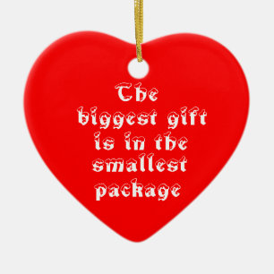 Cerámica El mayor adorno de regalo-corazón
