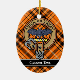 Cerámica Escudo de Halloween sobre el adorno cerámico de Ta