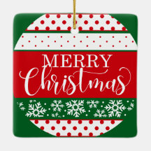 Feliz Navidad - Adorno de Navidad