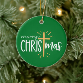 Cerámica Feliz Navidad - Adorno de Navidad