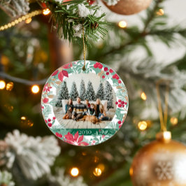 Cerámica Jardín de navidades | Adorno