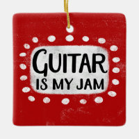 La guitarra es mi adorno de jamón
