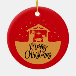 Cerámica Nacimiento de Navidad - Adorno de Navidad