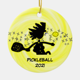 Cerámica Navidades de feriado de baloncesto con adorno cerá