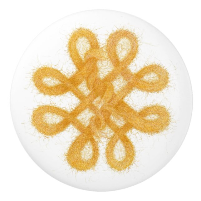 Cerámica Pomo cerámico de KNOT CELTIC (Anverso)