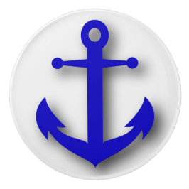 Cerámica Pomo de cajón del anclaje náutico