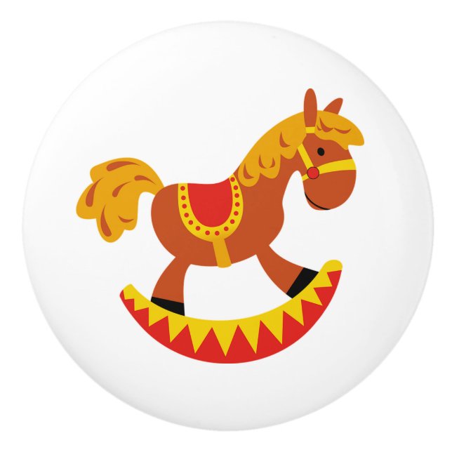 Cerámica Pomo de cerámica/caballo de roca (Anverso)