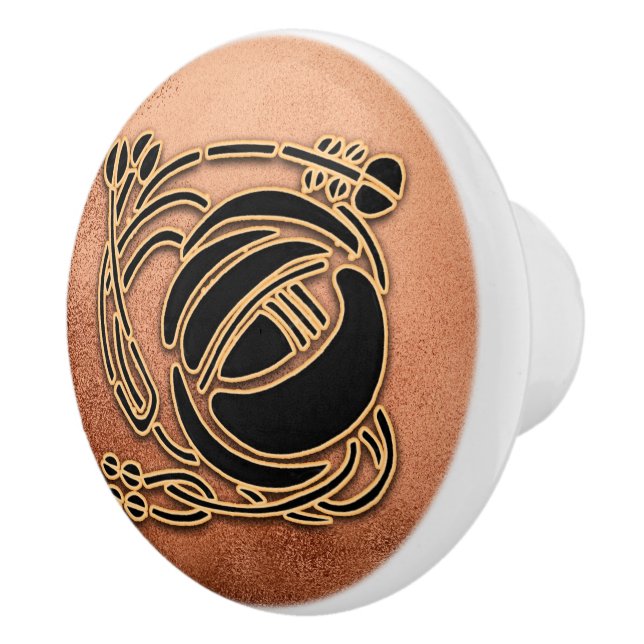 Cerámica Pomo de la puerta/cajón estilo MackMacintosh (Derecha)