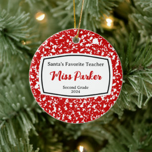 Cerámica regalo de adorno de navidad de los maestros de la 