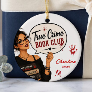 Cerámica Regalo de adorno para el club de lectura de crímen