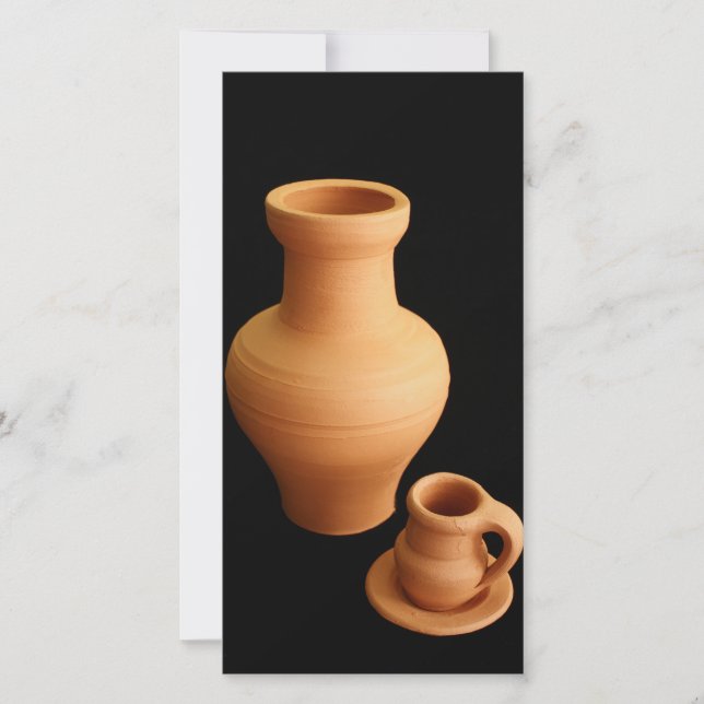 Cerámica sobre fondo negro (Anverso)