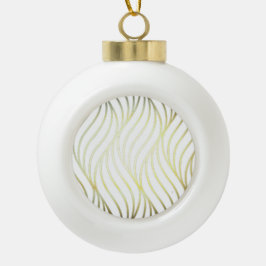 CERÁMICA TIPO BOLA ADORNO DE NAVIDAD ARTE Y DISEÑO
