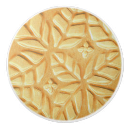 Cerámica Tira del cajón,Patrón de azulejos amarillos Pomo d