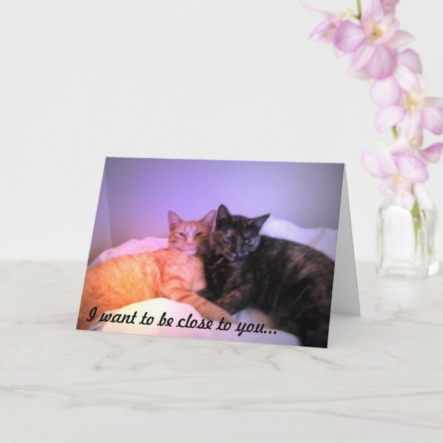 Cercano a la tarjeta de felicitación (Orquídea)