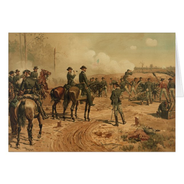 Cerco de la guerra civil de Atlanta de Thure de (Anverso (Horizontal))